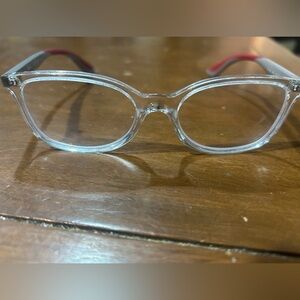 Ray Ban Kids Eyeglasses RB 1586
3832 Transparent Junior Optical
Frame -Like New!